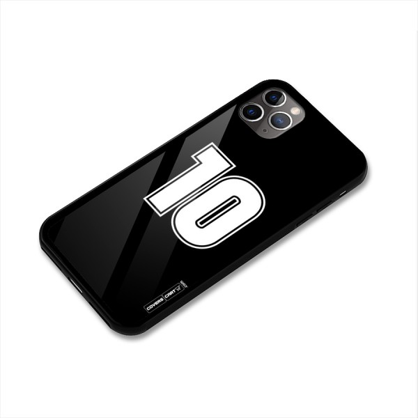 Number 10 Glass Back Case for iPhone 11 Pro Max