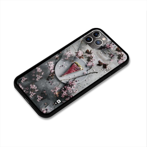 Pastry Florals Glass Back Case for iPhone 11 Pro Max
