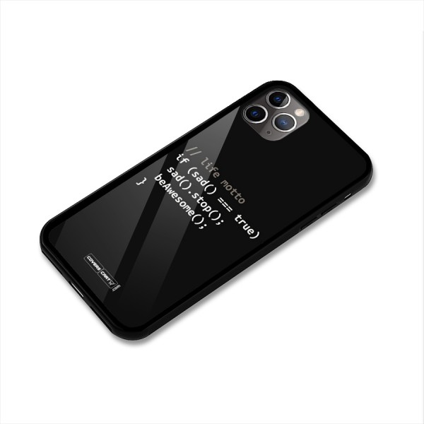 Programmers Life Glass Back Case for iPhone 11 Pro Max