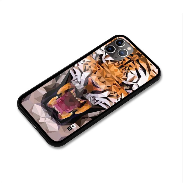 Tiger Abstract Art Glass Back Case for iPhone 11 Pro Max