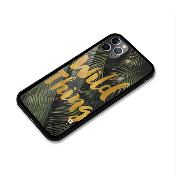 Wild Leaf Thing Glass Back Case for iPhone 11 Pro Max