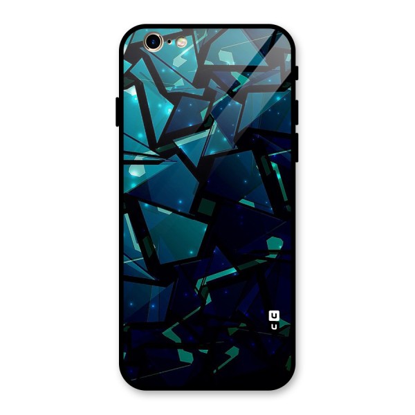 Abstract Glass Design Glass Back Case for iPhone 6 6S