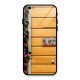 Be Happy Yellow Wall Glass Back Case for iPhone 6 6S