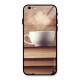 Coffee And Bookworm Glass Back Case for iPhone 6 6S
