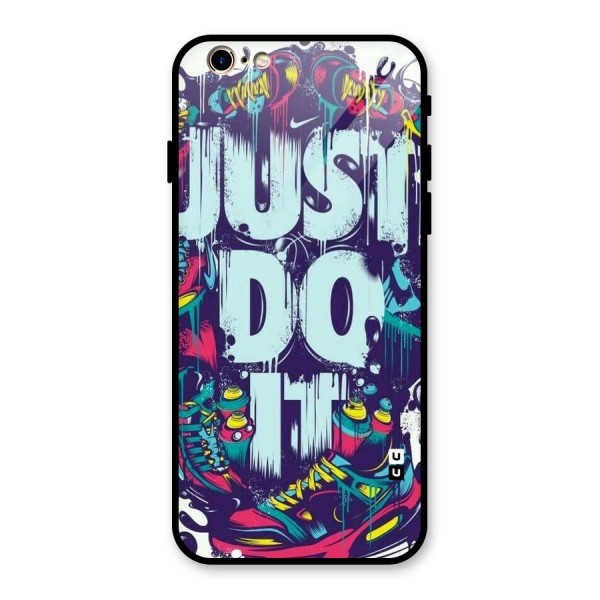 Do It Abstract Glass Back Case for iPhone 6 6S