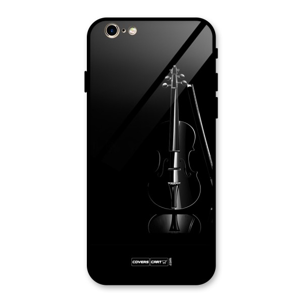 Elegant Violin Glass Back Case for iPhone 6 6S