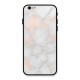 RoseGold Marble Glass Back Case for iPhone 6 6S