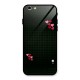 Square and Hearts Glass Back Case for iPhone 6 6S