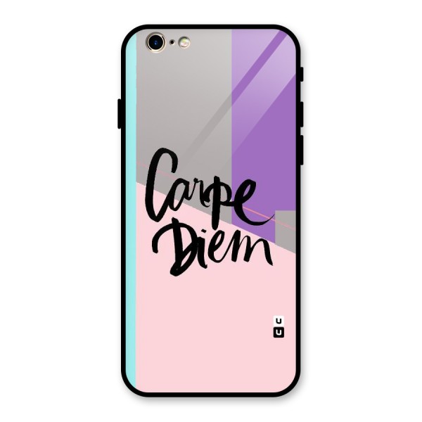 Stripes Black Diem Glass Back Case for iPhone 6 6S