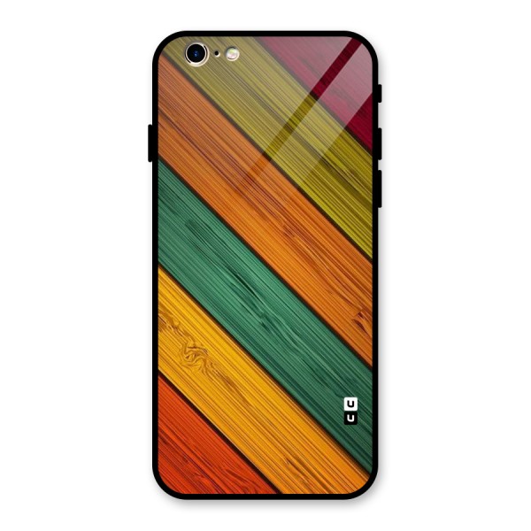 Stripes Classic Design Glass Back Case for iPhone 6 6S