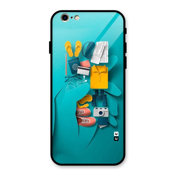 Vacay Vibes Glass Back Case for iPhone 6 6S