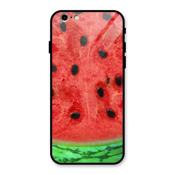 Watermelon Design Glass Back Case for iPhone 6 6S