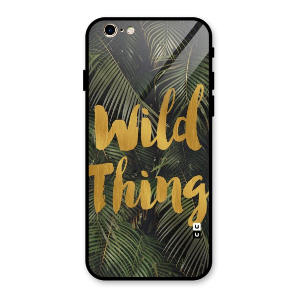 Wild Leaf Thing Glass Back Case for iPhone 6 6S