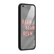 Blah Stripes Glass Back Case for iPhone 6 6S