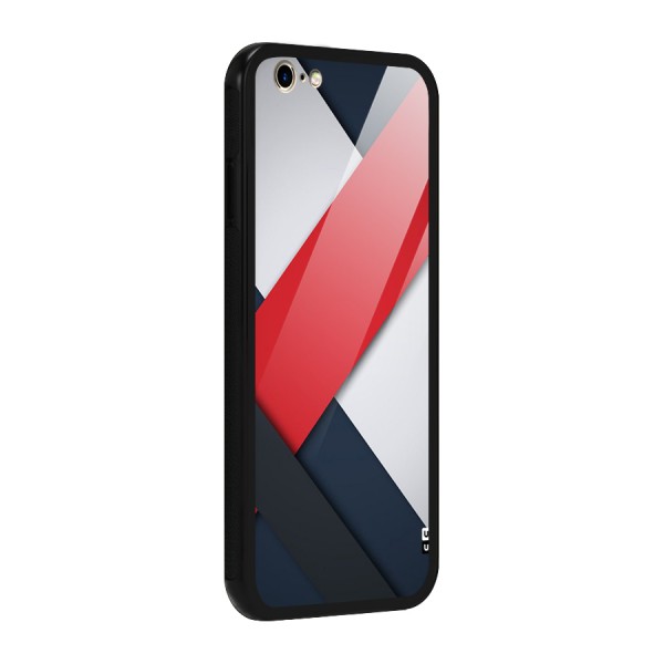 Classic Bold Glass Back Case for iPhone 6 6S