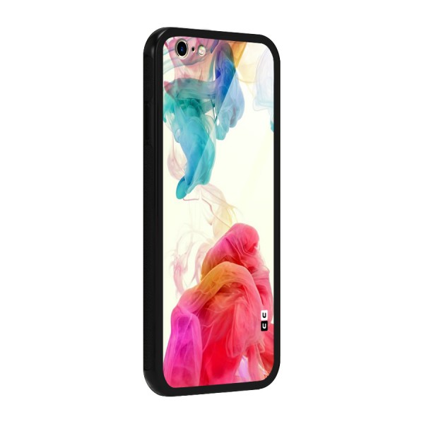 Colorful Splash Glass Back Case for iPhone 6 6S