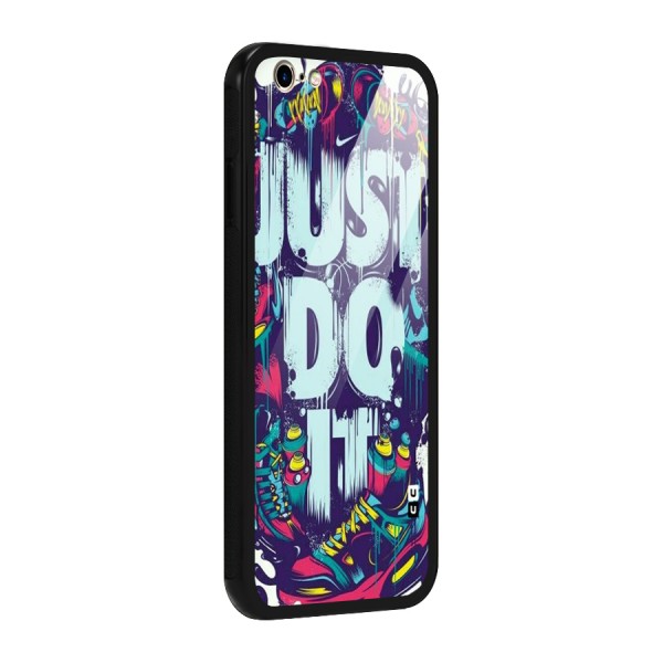 Do It Abstract Glass Back Case for iPhone 6 6S