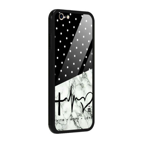 Faith Love Glass Back Case for iPhone 6 6S