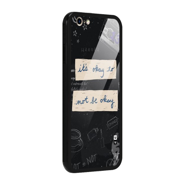 Its Okay Glass Back Case for iPhone 6 6S