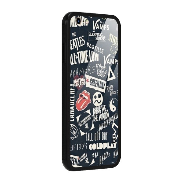Music My Paradise Glass Back Case for iPhone 6 6S