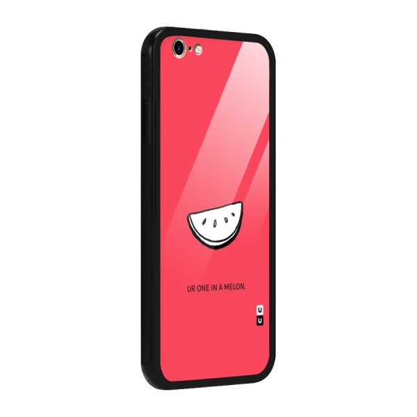 One In Melon Glass Back Case for iPhone 6 6S