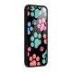 Puppy Paws Glass Back Case for iPhone 6 6S
