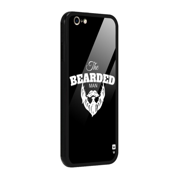 The Bearded Man Glass Back Case for iPhone 6 6S