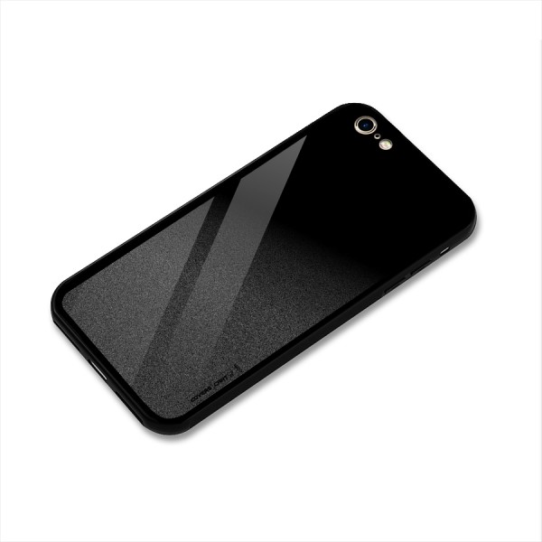 Black Grey Noise Fusion Glass Back Case for iPhone 6 6S