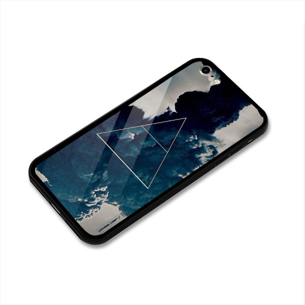 Blue Hue Smoke Glass Back Case for iPhone 6 6S