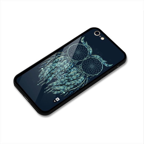 Dreamy Owl Catcher Glass Back Case for iPhone 6 6S