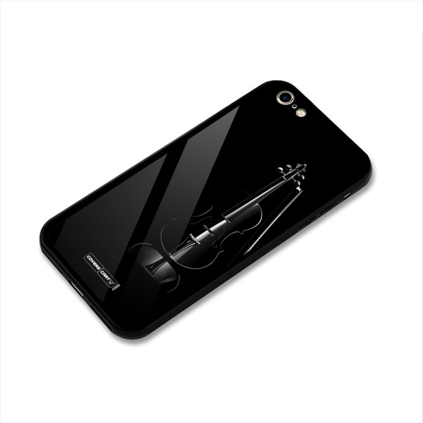 Elegant Violin Glass Back Case for iPhone 6 6S