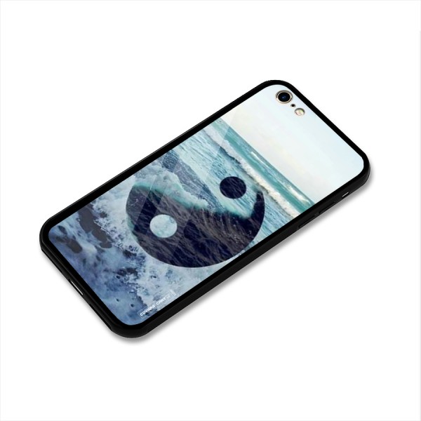 Oceanic Peace Design Glass Back Case for iPhone 6 6S