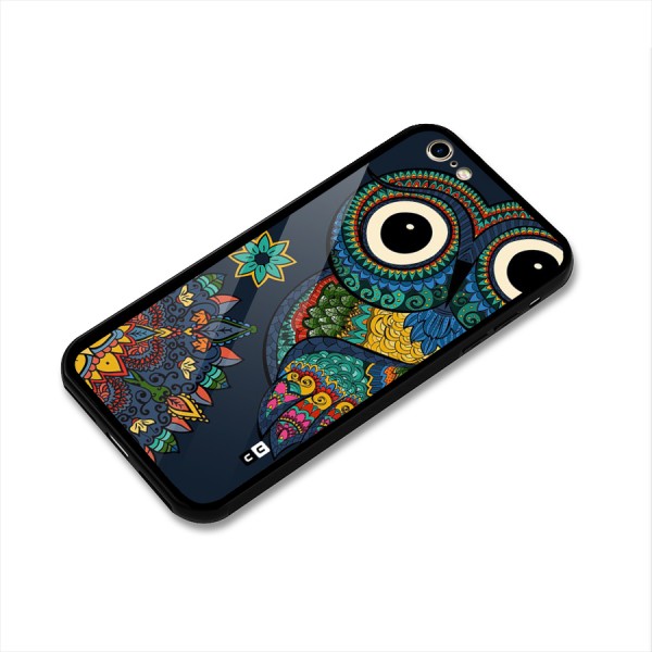 Owl Eyes Glass Back Case for iPhone 6 6S