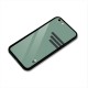 Solid Sports Stripe Glass Back Case for iPhone 6 6S