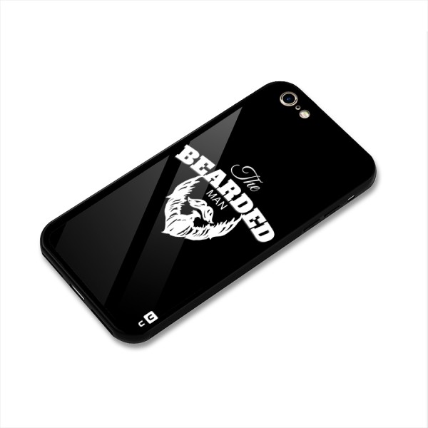 The Bearded Man Glass Back Case for iPhone 6 6S