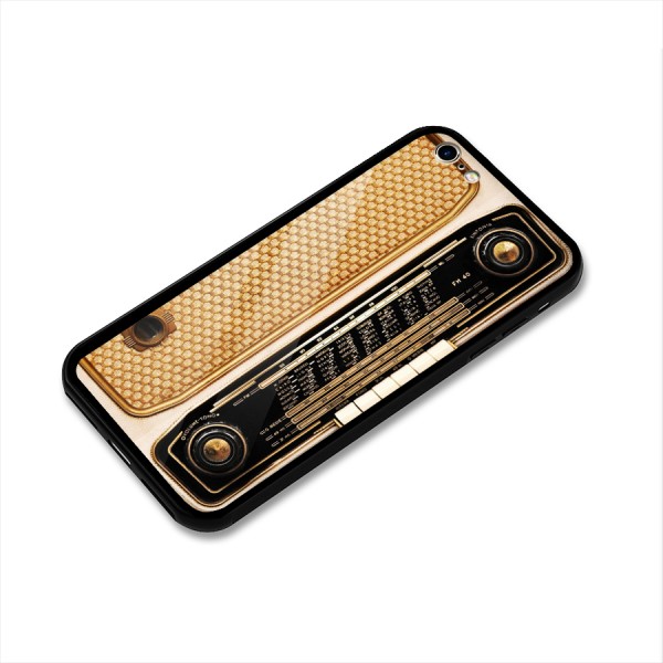 Vintage Radio Glass Back Case for iPhone 6 6S