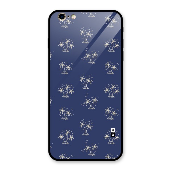 Beach Trees Glass Back Case for iPhone 6 Plus 6S Plus