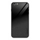 Black Grey Noise Fusion Glass Back Case for iPhone 6 Plus 6S Plus