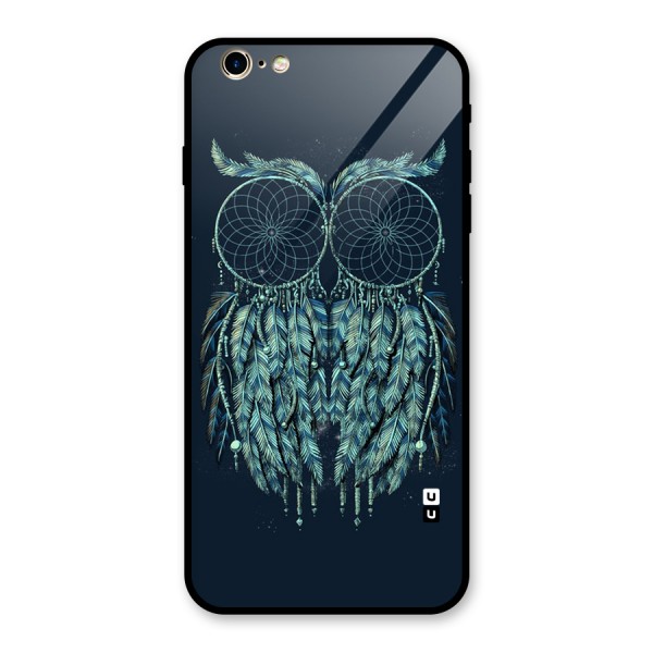 Dreamy Owl Catcher Glass Back Case for iPhone 6 Plus 6S Plus