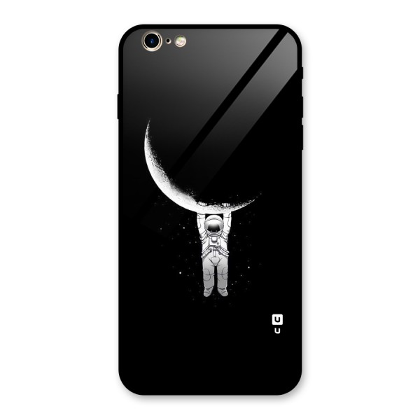 Hanging Astronaut Glass Back Case for iPhone 6 Plus 6S Plus