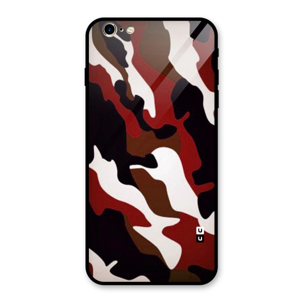 Leapord Pattern Glass Back Case for iPhone 6 Plus 6S Plus