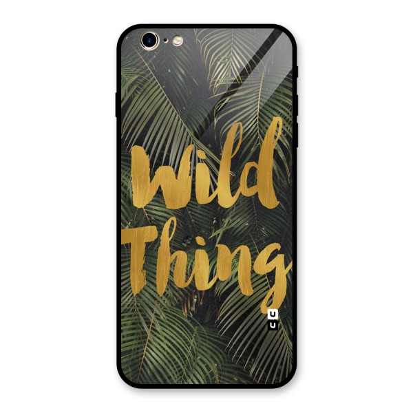 Wild Leaf Thing Glass Back Case for iPhone 6 Plus 6S Plus