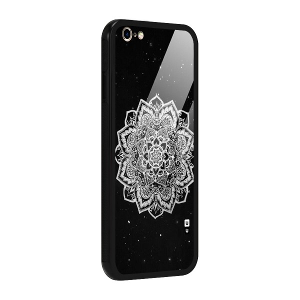 Beautiful Mandala Design Glass Back Case for iPhone 6 Plus 6S Plus