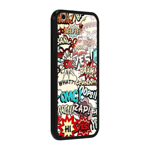 Boom Zap Glass Back Case for iPhone 6 Plus 6S Plus