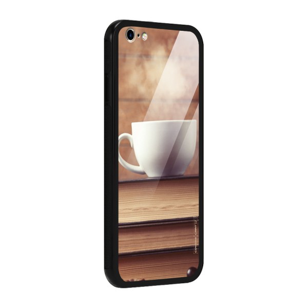 Coffee And Bookworm Glass Back Case for iPhone 6 Plus 6S Plus