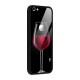 Fruit Printed Design Glass Back Case for iPhone 6 Plus 6S Plus