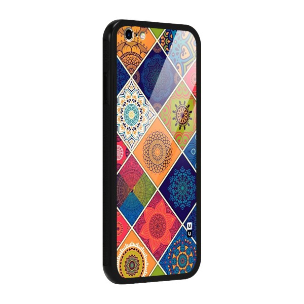 Multi Designs Glass Back Case for iPhone 6 Plus 6S Plus