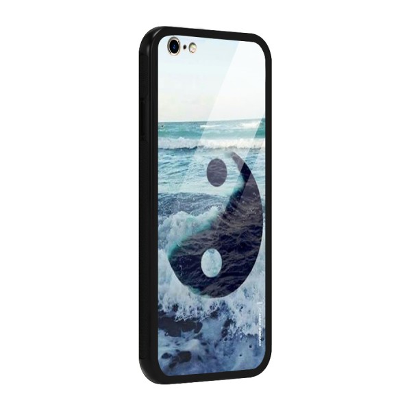 Oceanic Peace Design Glass Back Case for iPhone 6 Plus 6S Plus