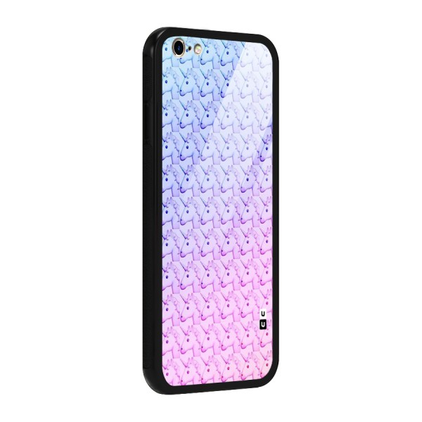 Unicorn Shade Glass Back Case for iPhone 6 Plus 6S Plus