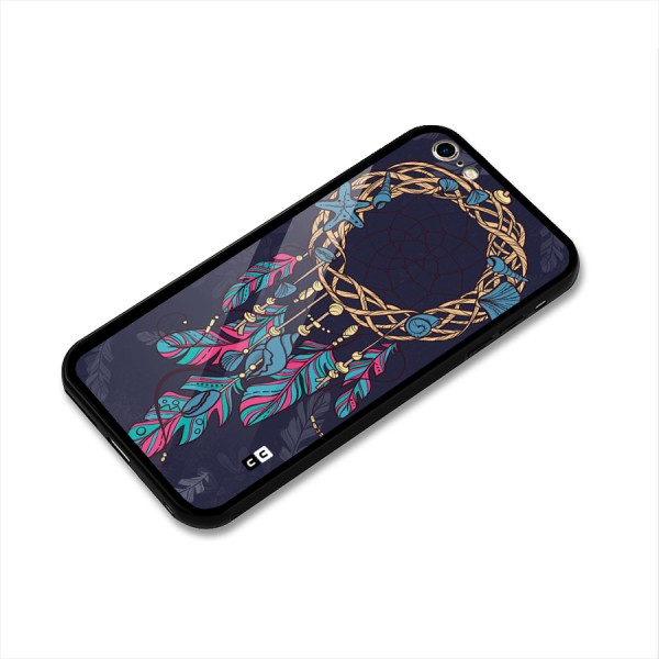 Animated Dream Catcher Glass Back Case for iPhone 6 Plus 6S Plus